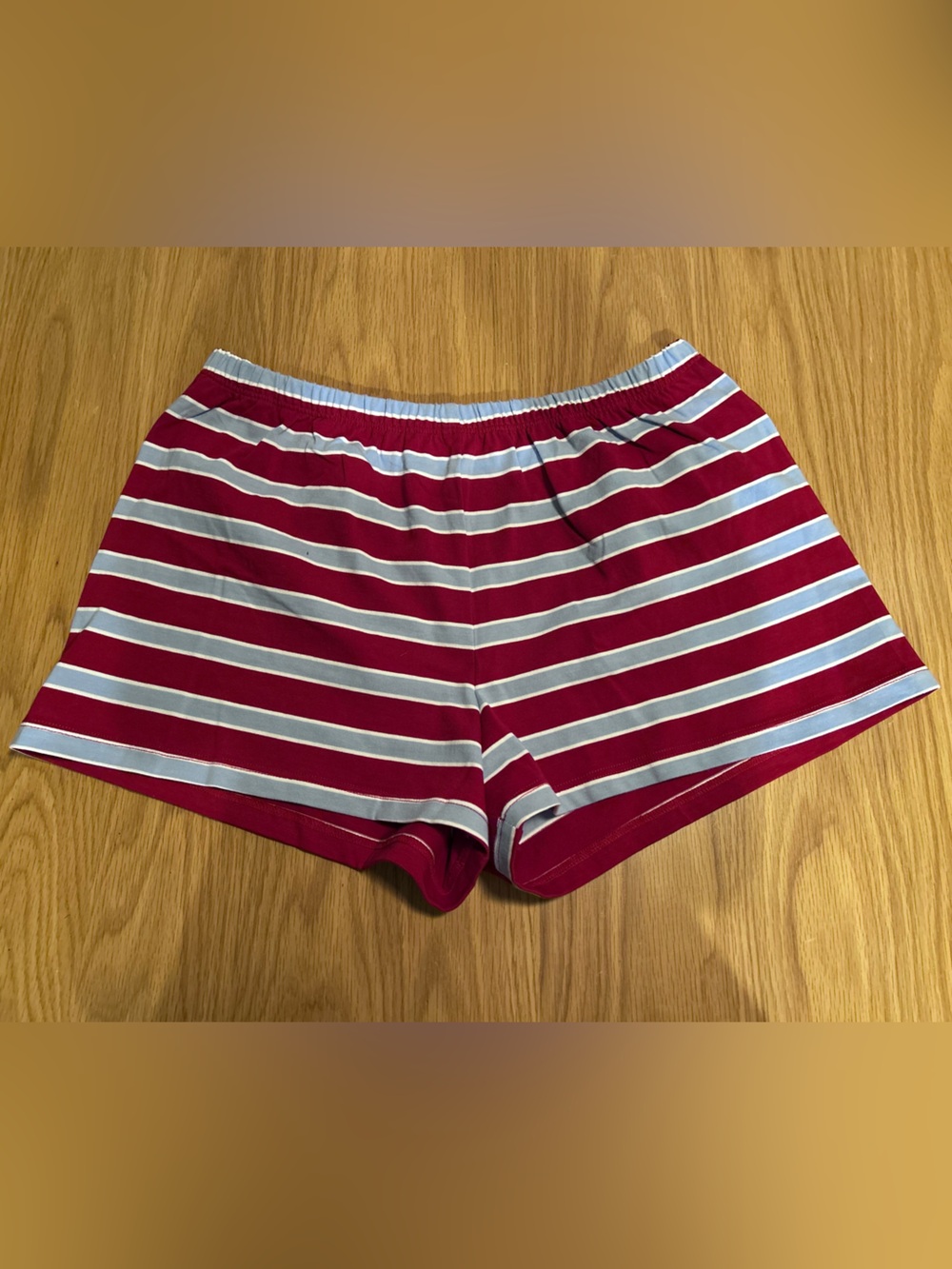 SET Active Heavy Cotton Easy Stripe Shorts - Vespa Size XL NWOT - Picture 6 of 9